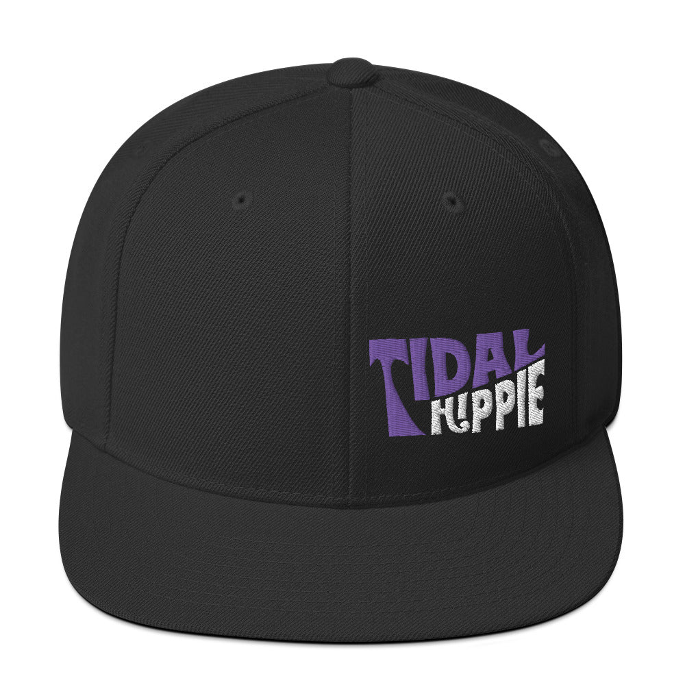 Tidal Hippie logo Snapback Hat