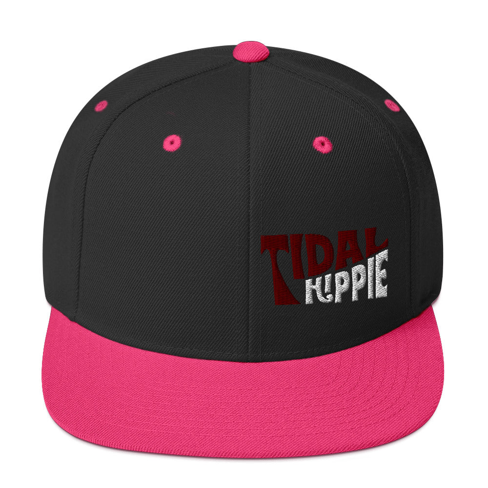 Tidal Hippie logo Snapback Hat