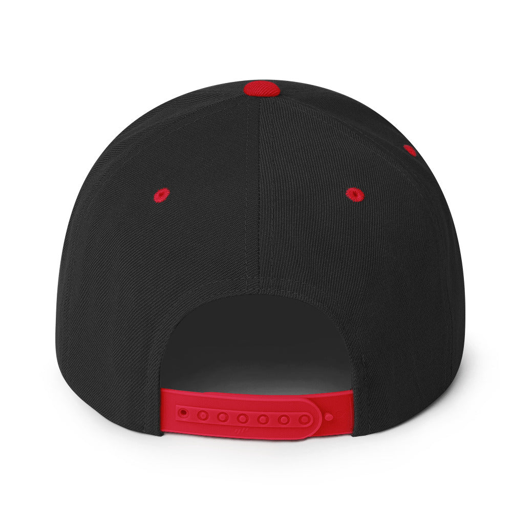 Tidal Hippie logo Snapback Hat