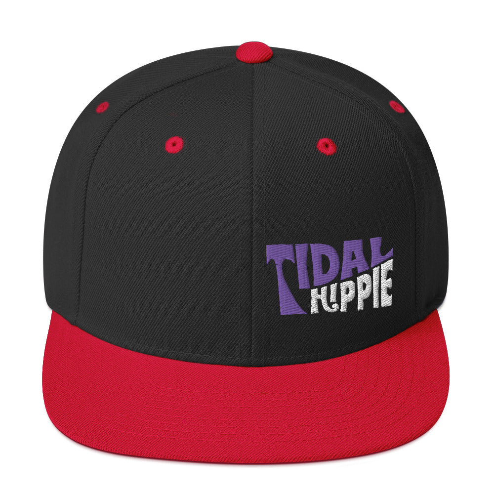 Tidal Hippie logo Snapback Hat