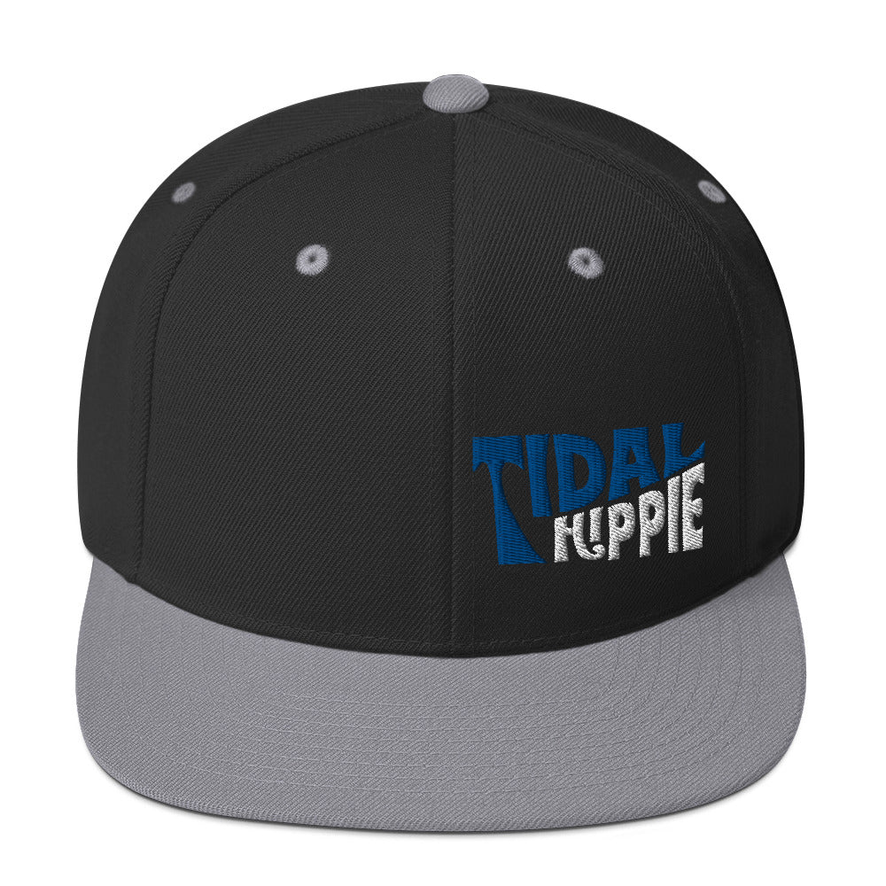 Tidal Hippie logo Snapback Hat