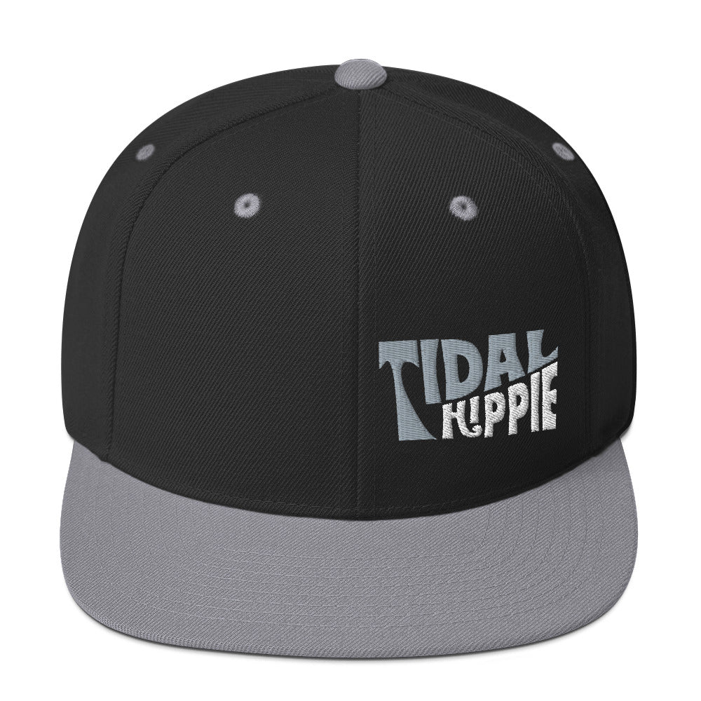 Tidal Hippie logo Snapback Hat