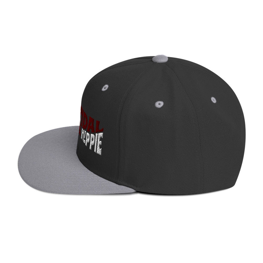 Tidal Hippie logo Snapback Hat