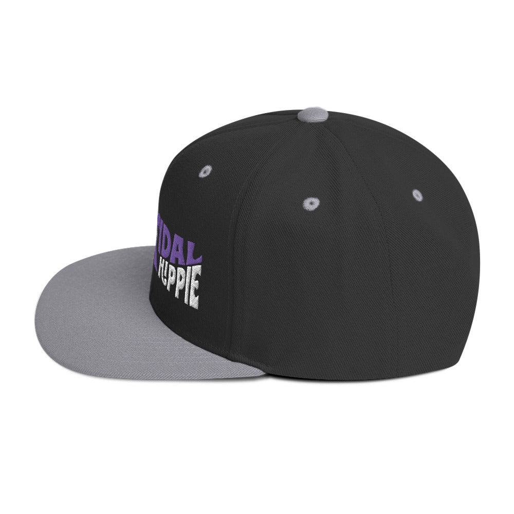 Tidal Hippie logo Snapback Hat