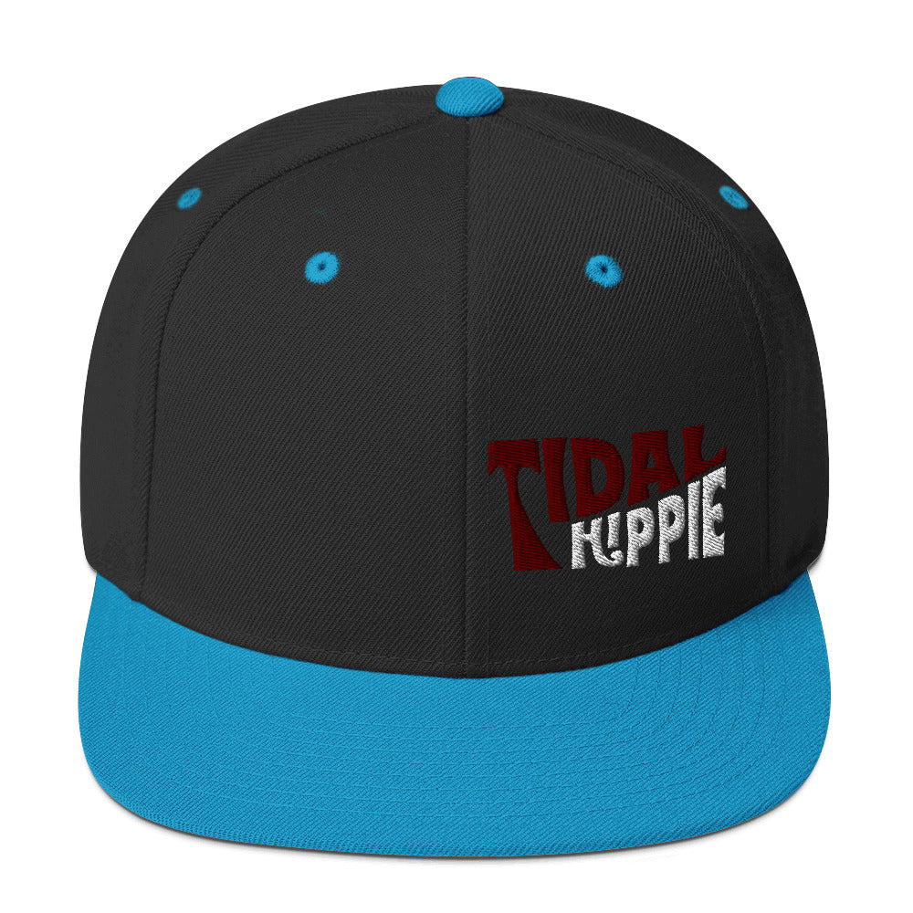 Tidal Hippie logo Snapback Hat