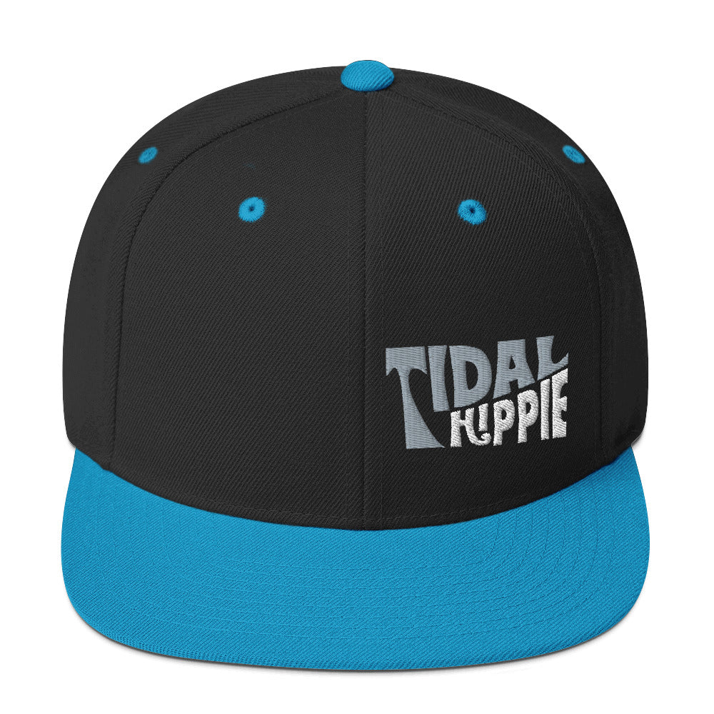 Tidal Hippie logo Snapback Hat