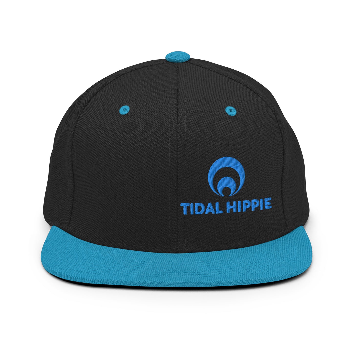 Tidal Hippie logo Snapback Hat