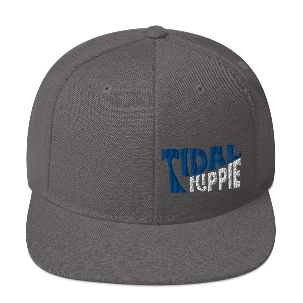 Tidal Hippie logo Snapback Hat