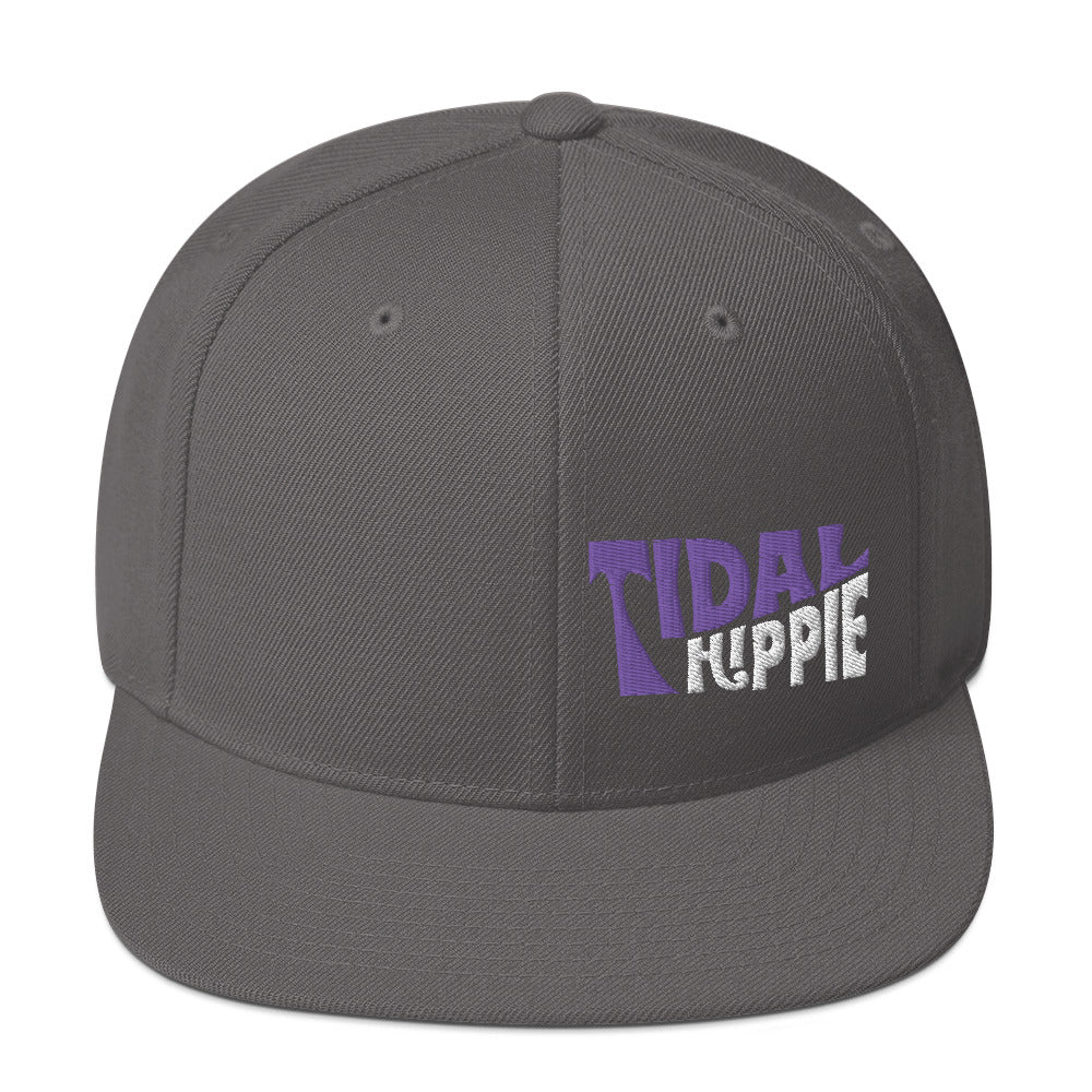 Tidal Hippie logo Snapback Hat