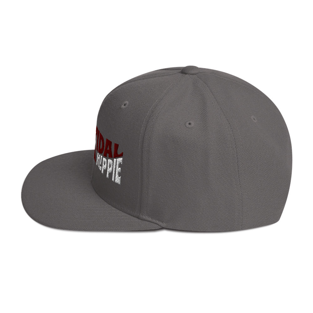 Tidal Hippie logo Snapback Hat