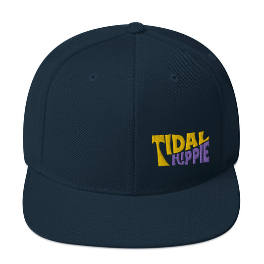 Tidal Hippie logo Snapback Hat