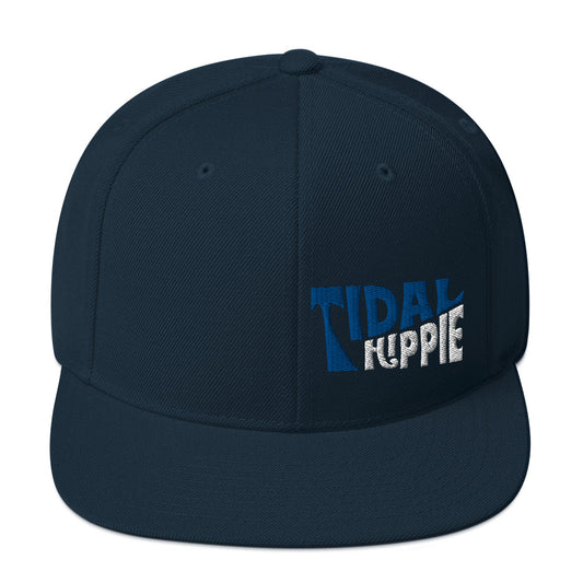 Tidal Hippie logo Snapback Hat