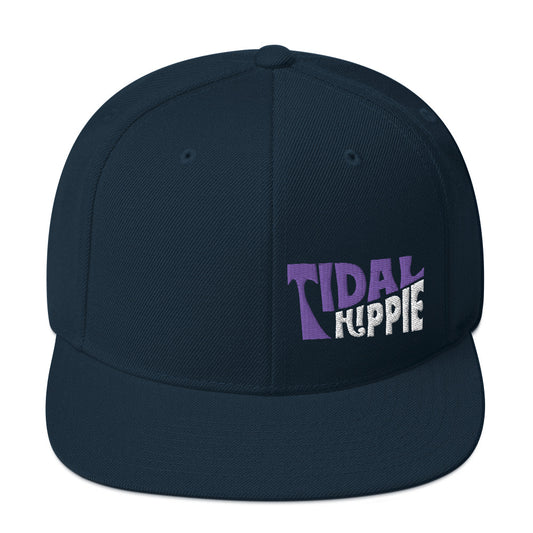 Tidal Hippie logo Snapback Hat