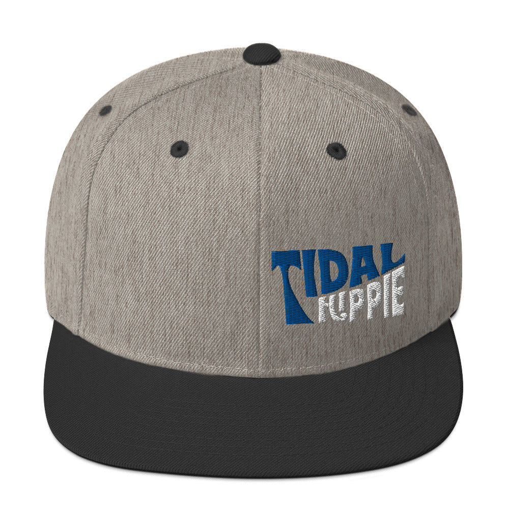 Tidal Hippie logo Snapback Hat