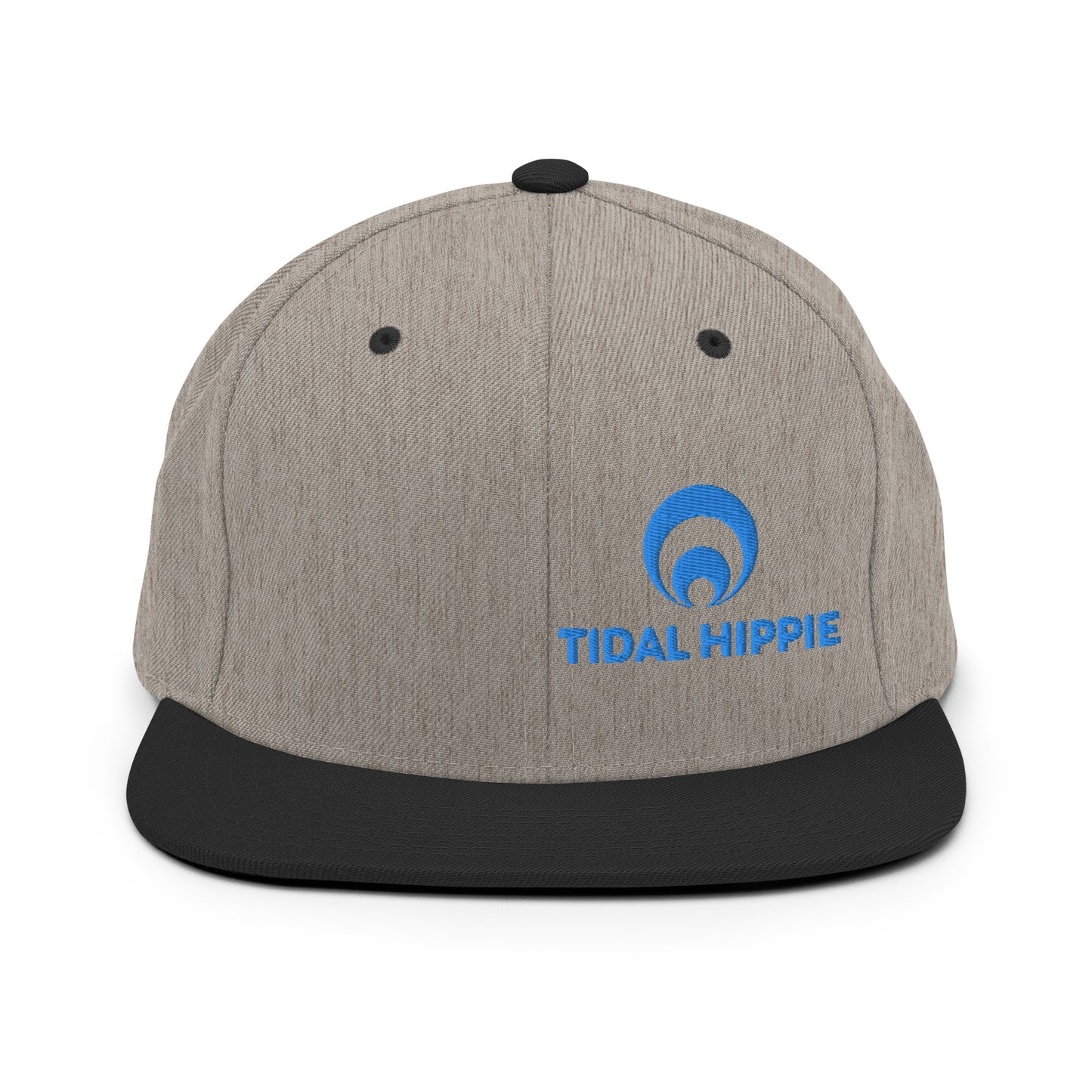 Tidal Hippie logo Snapback Hat