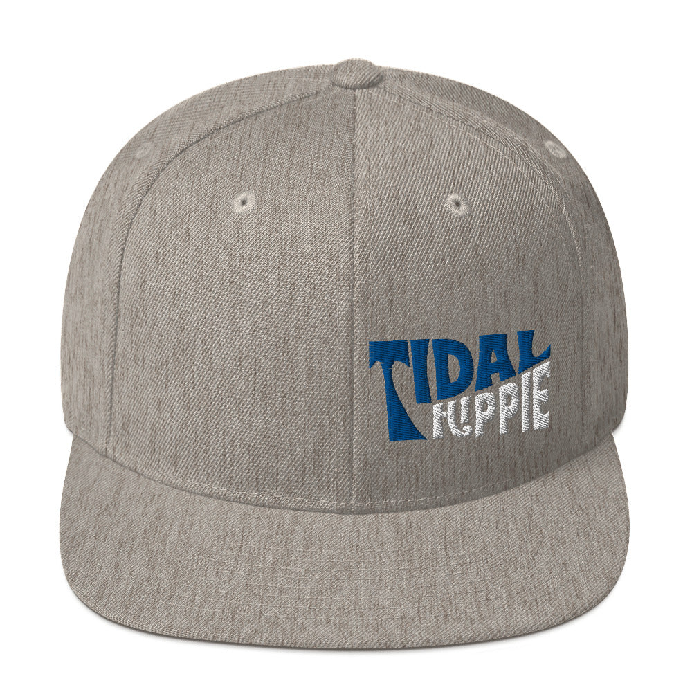 Tidal Hippie logo Snapback Hat