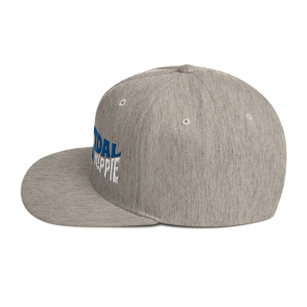 Tidal Hippie logo Snapback Hat