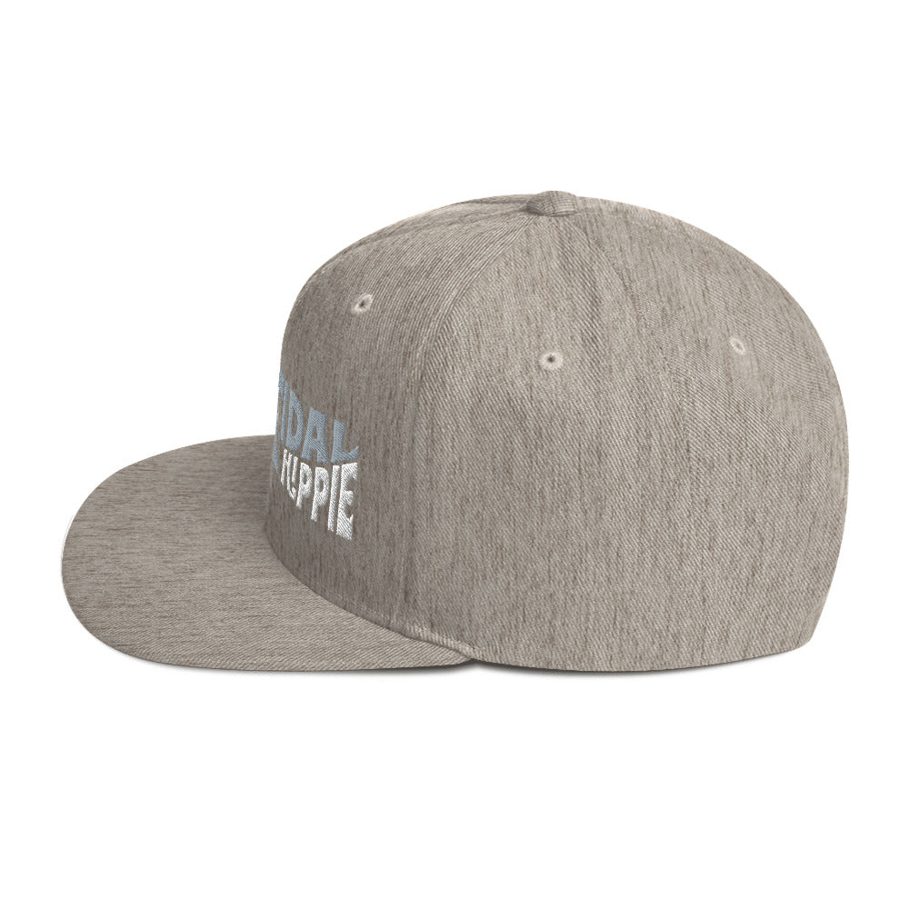 Tidal Hippie logo Snapback Hat