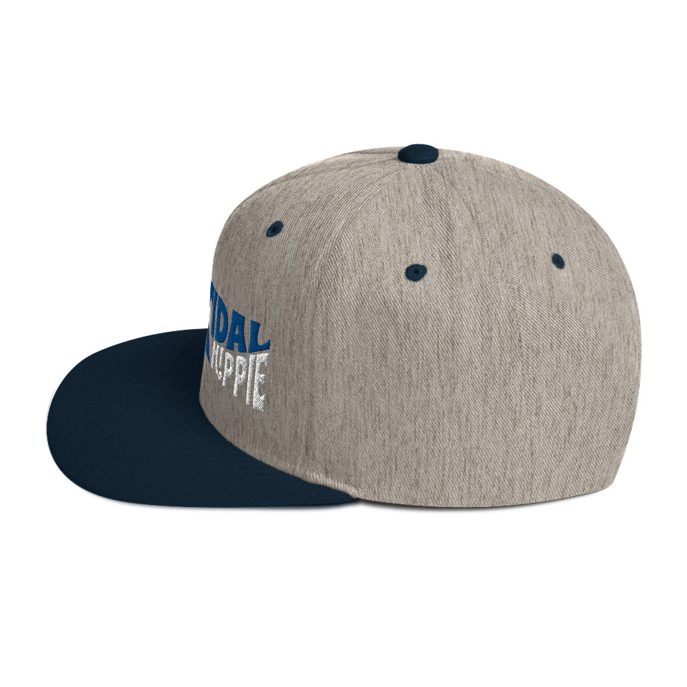 Tidal Hippie logo Snapback Hat