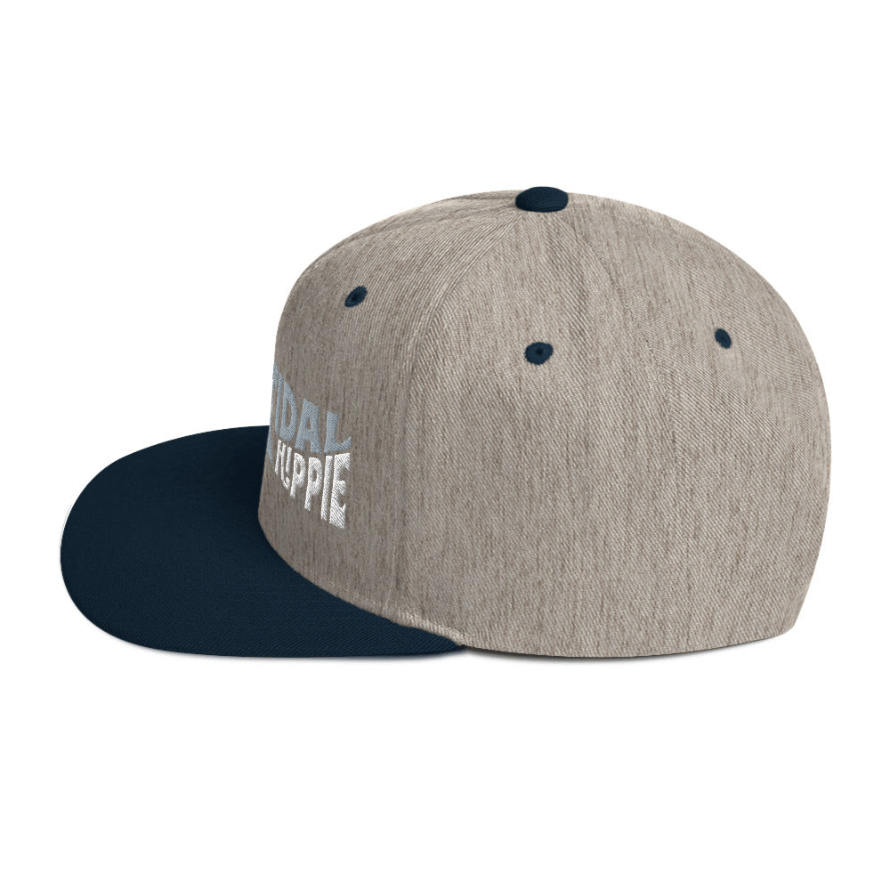 Tidal Hippie logo Snapback Hat