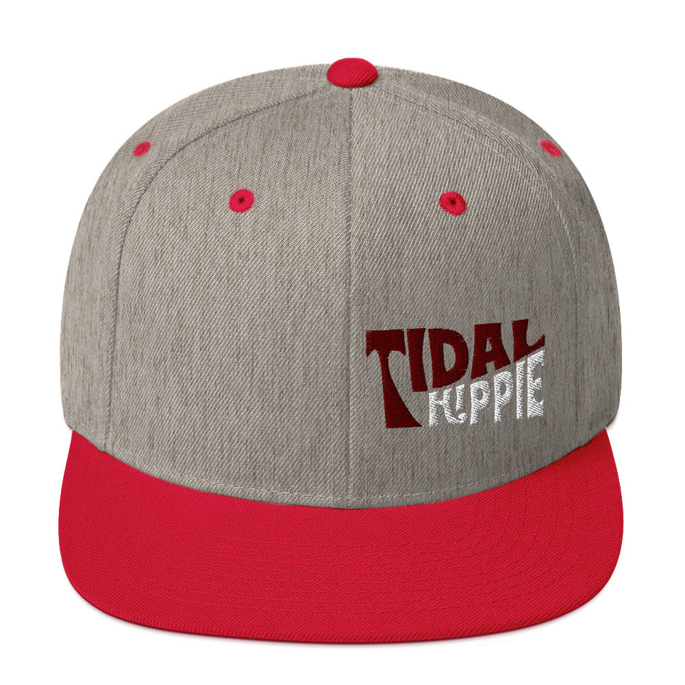 Tidal Hippie logo Snapback Hat