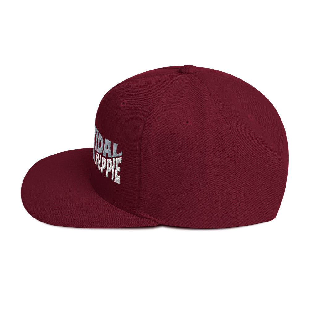 Tidal Hippie logo Snapback Hat