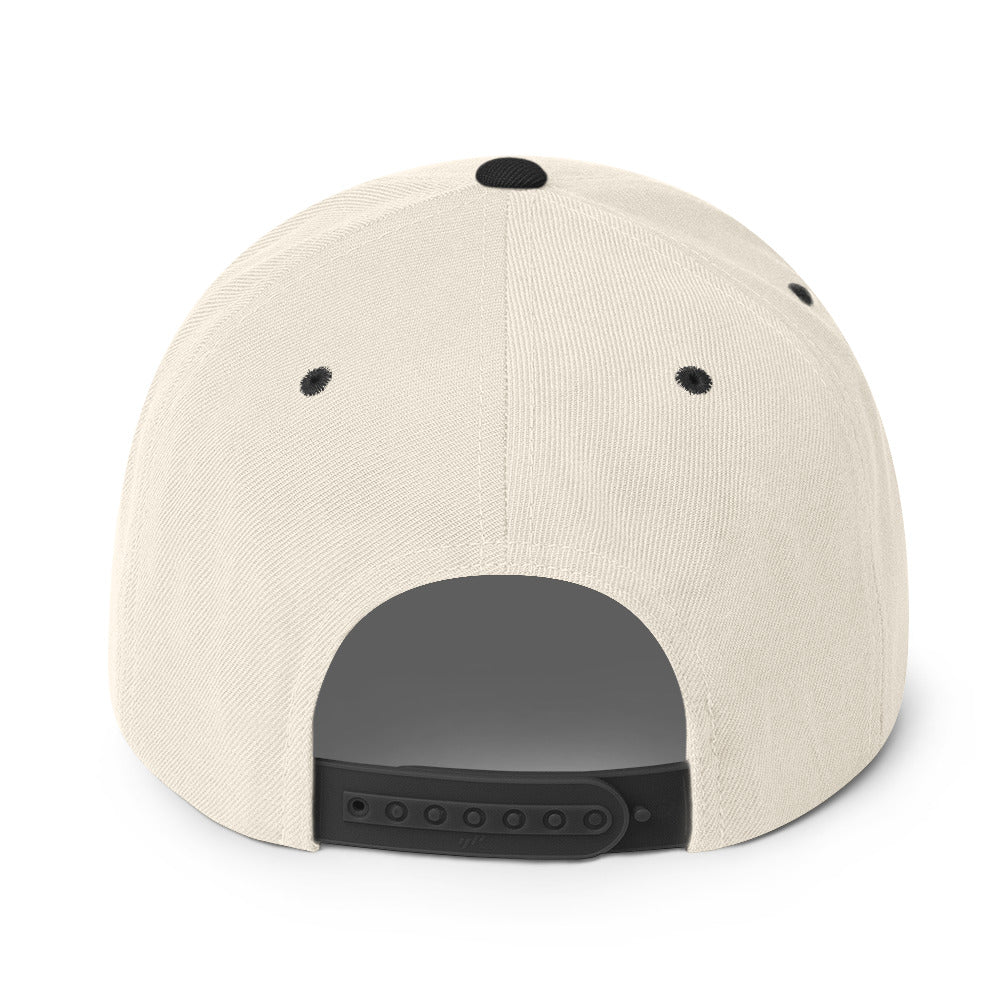 Tidal Hippie logo Snapback Hat