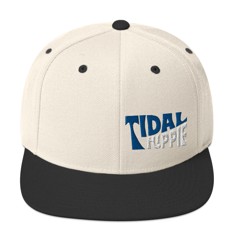 Tidal Hippie logo Snapback Hat