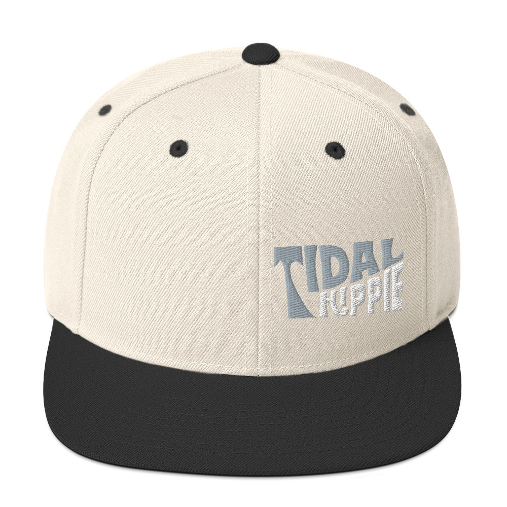 Tidal Hippie logo Snapback Hat