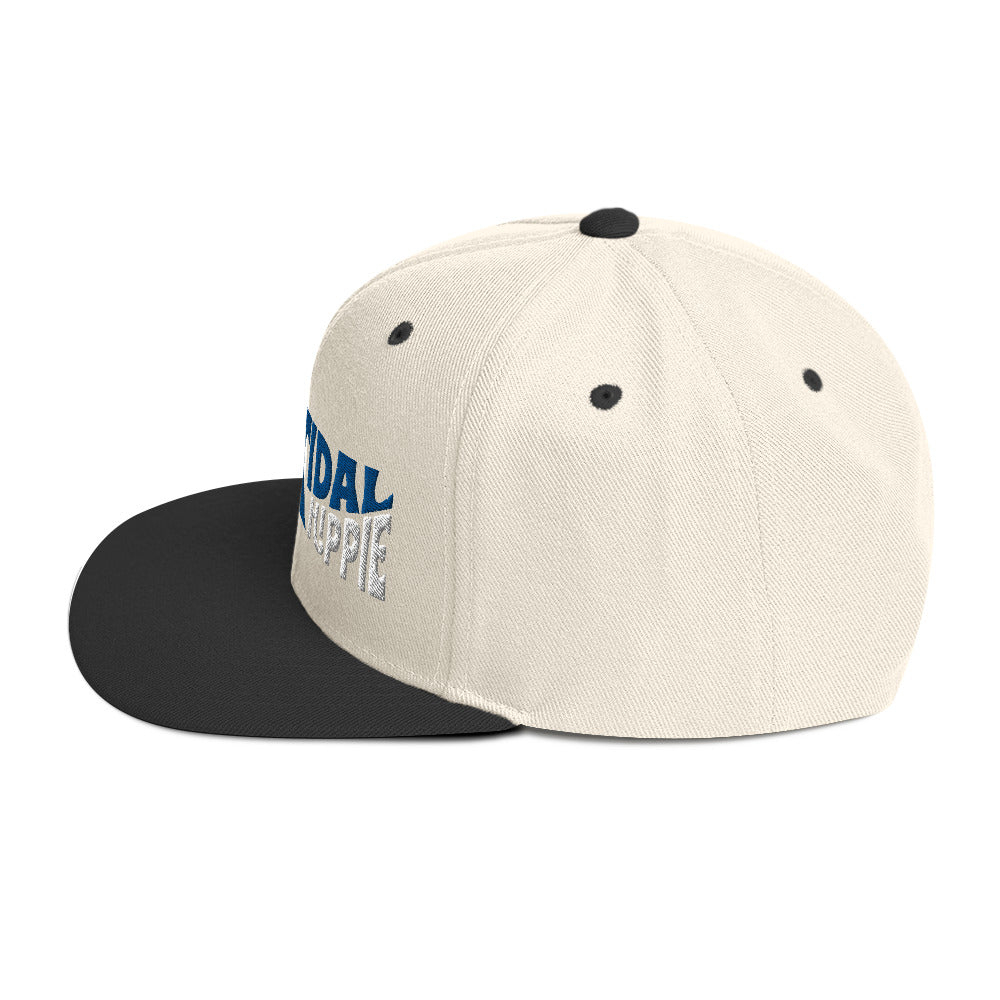 Tidal Hippie logo Snapback Hat