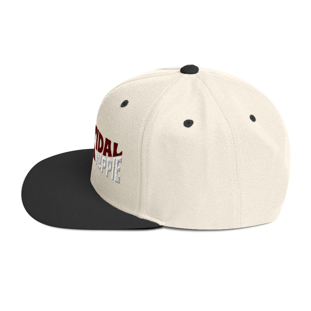 Tidal Hippie logo Snapback Hat