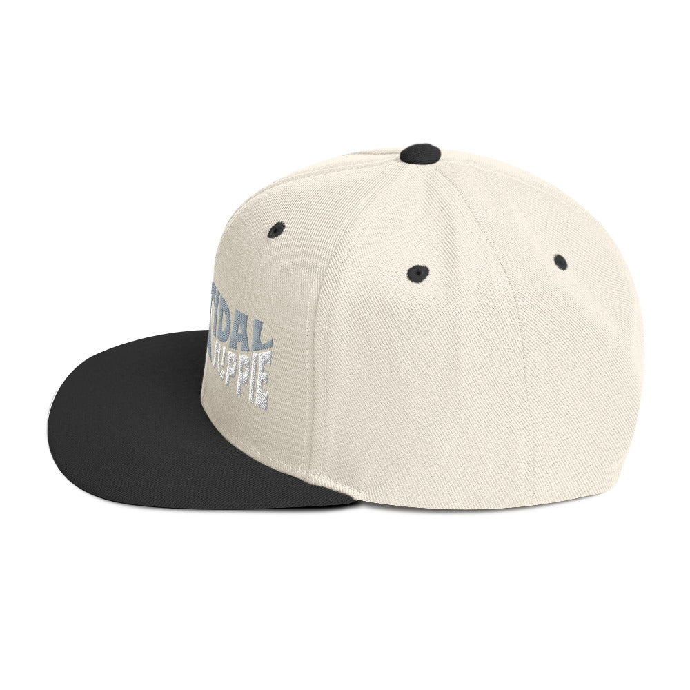 Tidal Hippie logo Snapback Hat