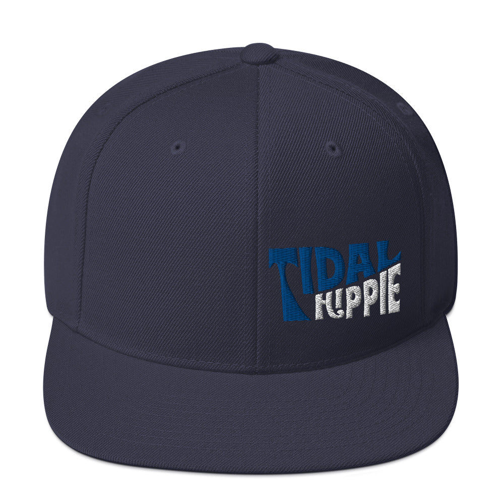 Tidal Hippie logo Snapback Hat