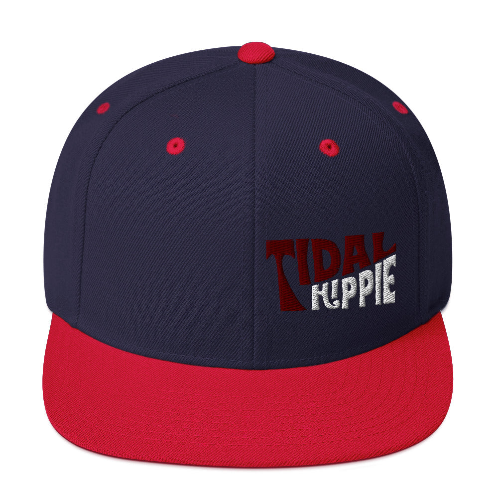 Tidal Hippie logo Snapback Hat