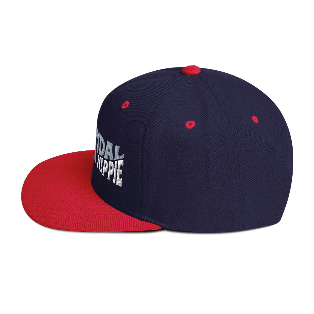 Tidal Hippie logo Snapback Hat