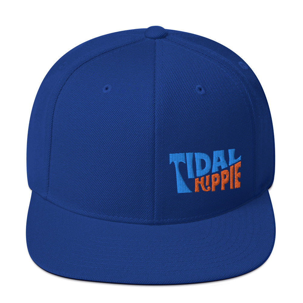 Tidal Hippie logo Snapback Hat