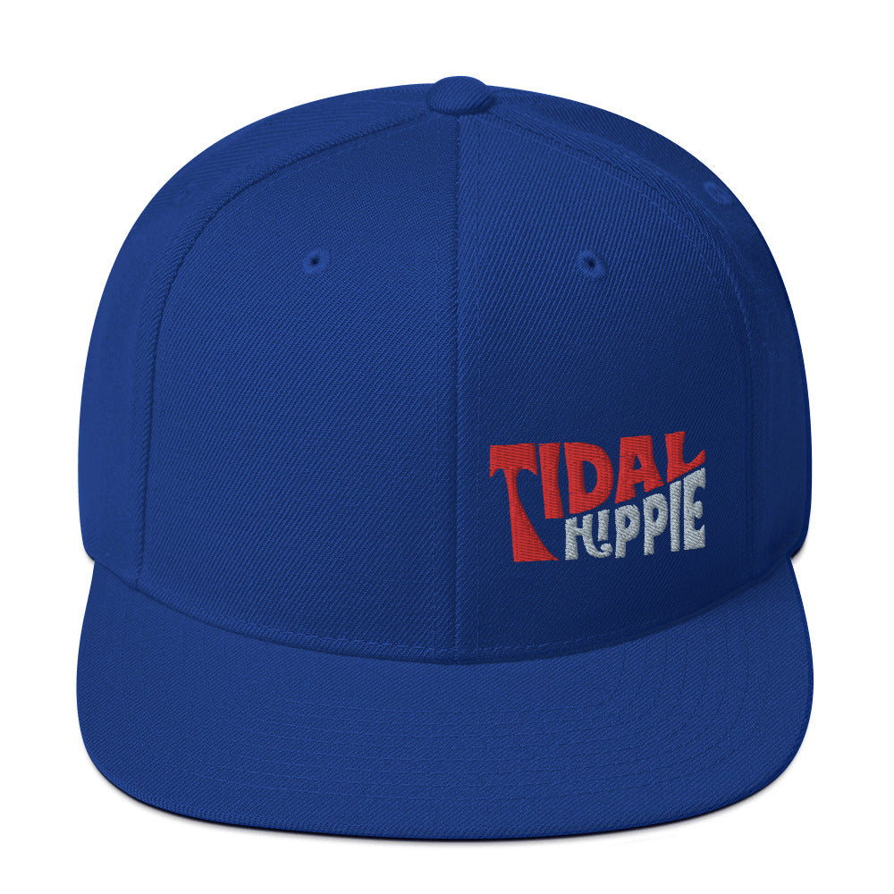 Tidal Hippie logo Snapback Hat