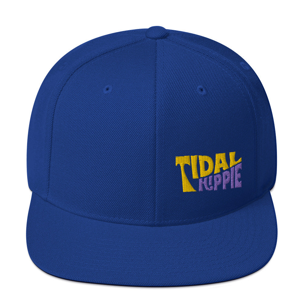 Tidal Hippie logo Snapback Hat