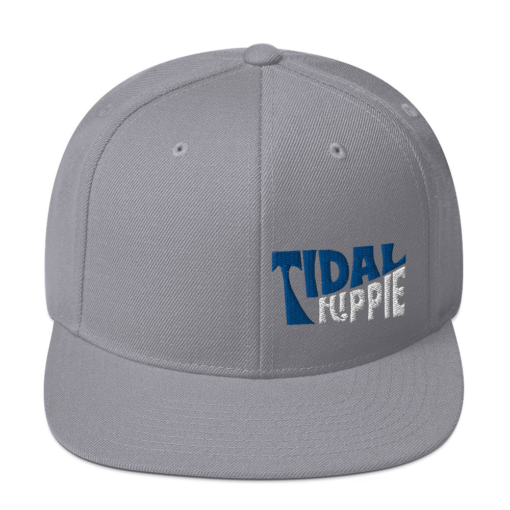 Tidal Hippie logo Snapback Hat