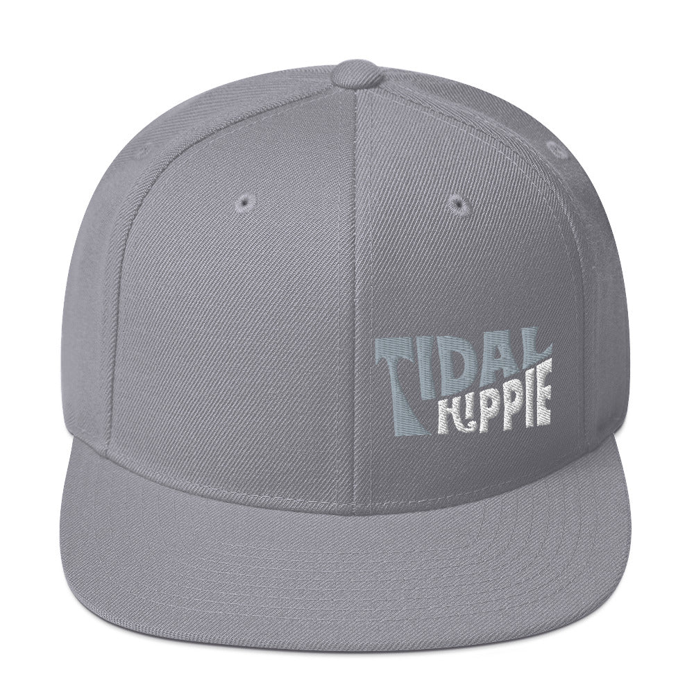 Tidal Hippie logo Snapback Hat