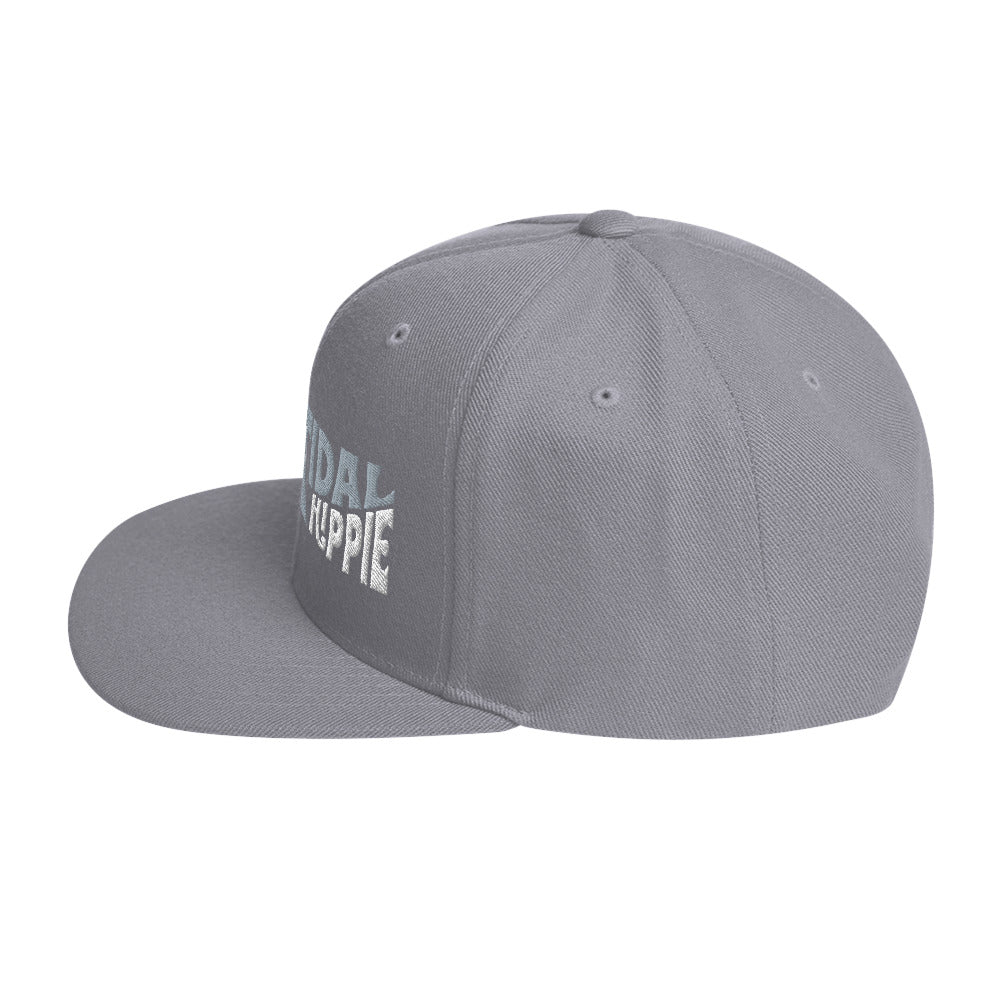 Tidal Hippie logo Snapback Hat