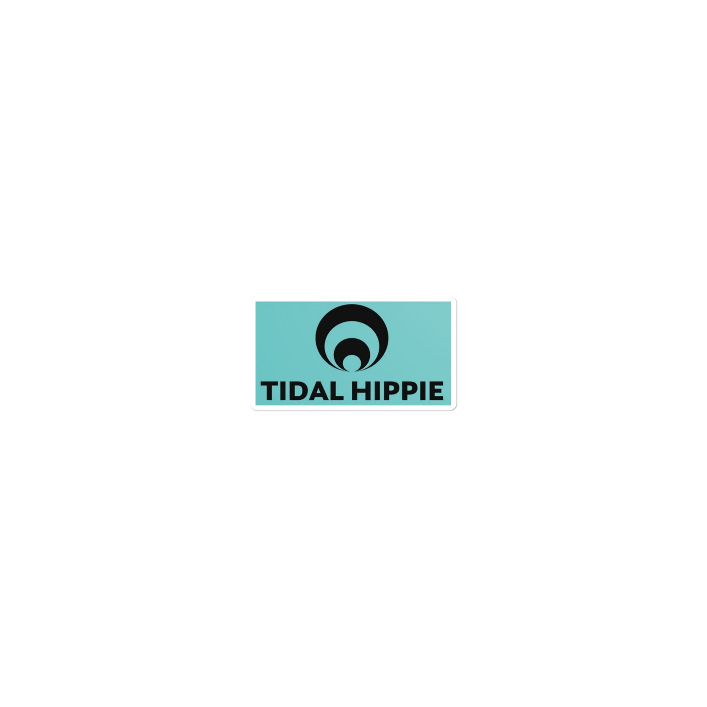 Tidal Hippie logo stickers