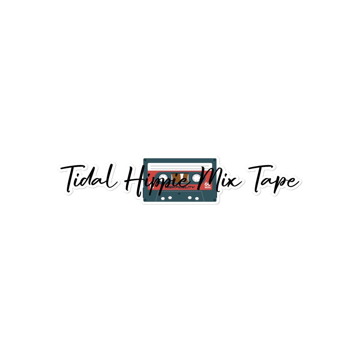 Tidal Hippie "Mix Tape stickers