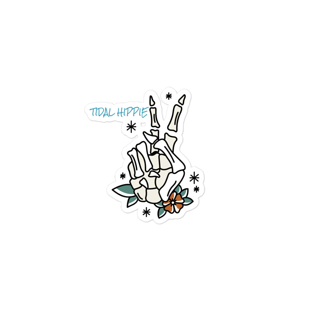 Tidal Hippie "Peace Out" stickers