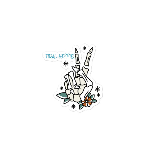 Tidal Hippie "Peace Out" stickers