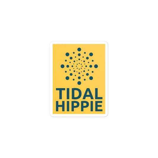 Tidal Hippie logo stickers