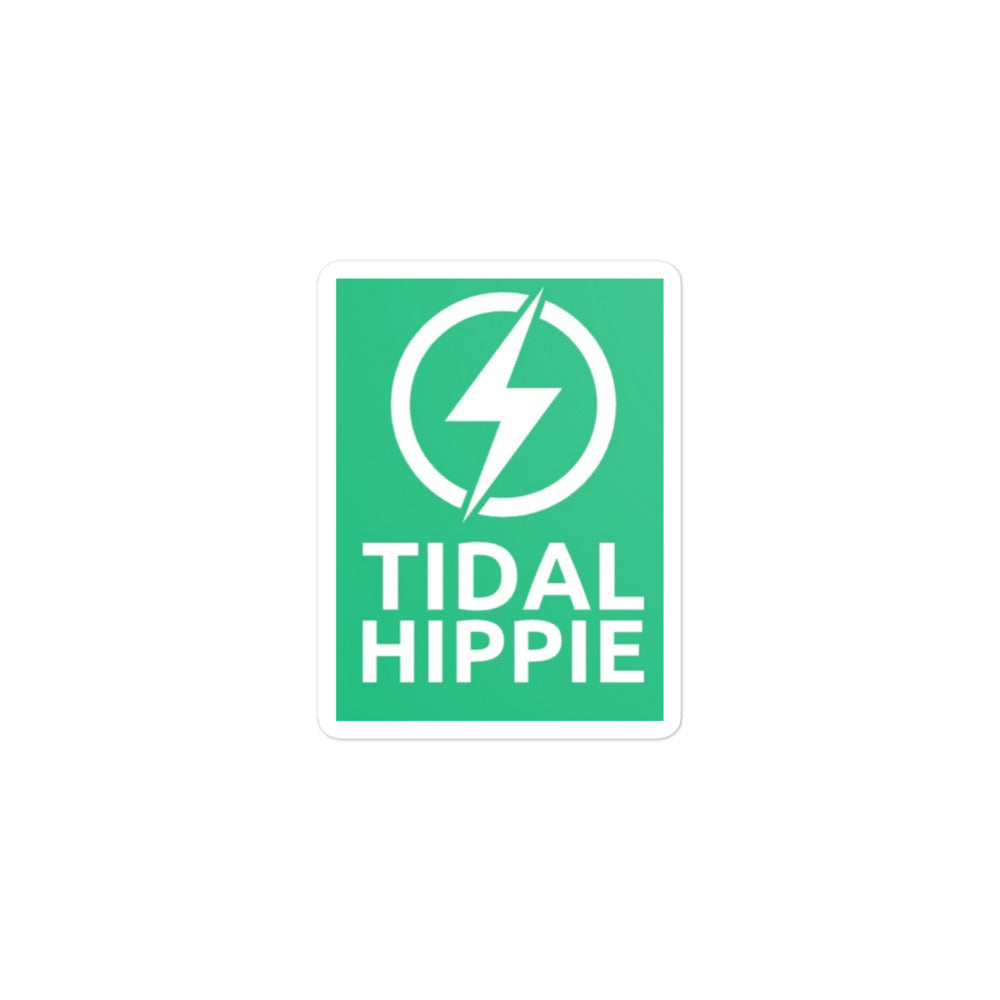 Tidal Hippie logo stickers