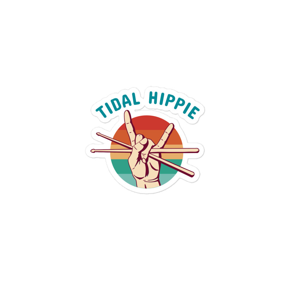 Tidal Hippie "Rockin" stickers