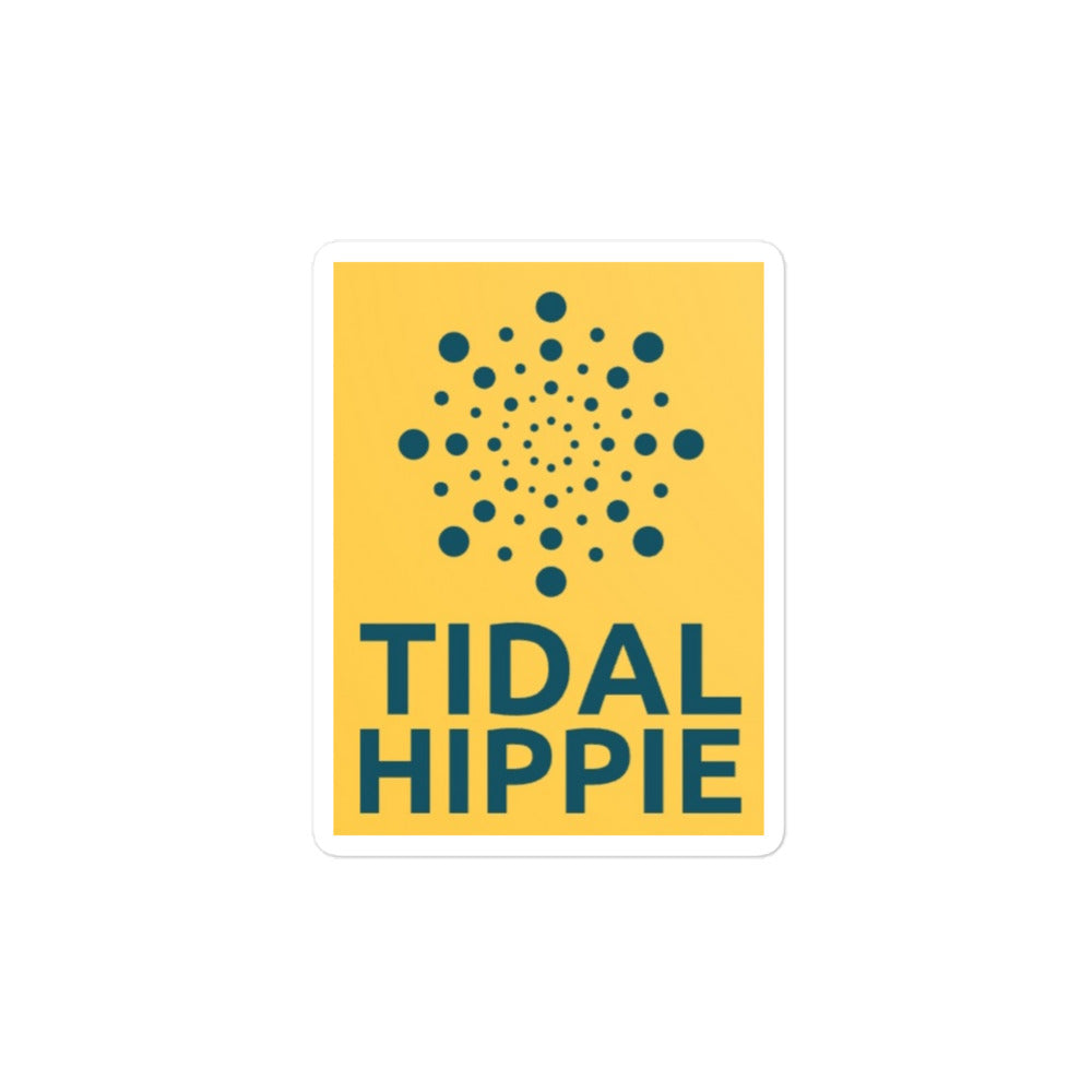 Tidal Hippie logo stickers