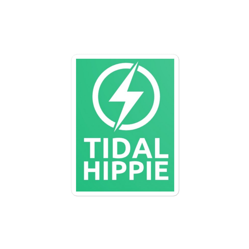 Tidal Hippie logo stickers